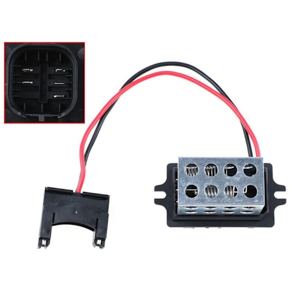 För MK1 & Kangoo Bilfläktmotor Värmeelement Motstånd 7701034875 27100-00QAC Bildelar