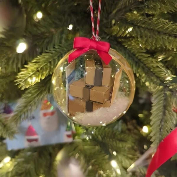 Roliga prydnader - Mini prydnadspaket, Christmas Express Box, Julgransdekorationer