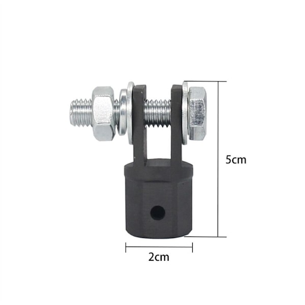 1/2 Tums Skruvmejsel Adapter Impactmejsel Adapter Verktyg Kulled Verktyg