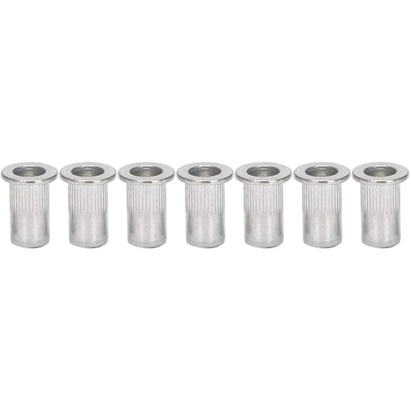 Aluminium Plate Nut Insert Nut Sølv Tone 20stk