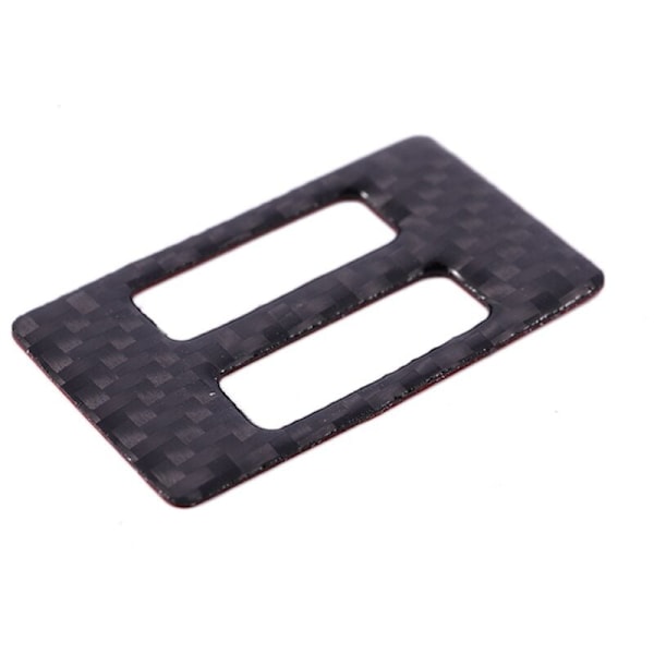 Kolfibers inre luftutlopps knappkåpa trim för Audi A4 B8 A5 Q5 2009-16