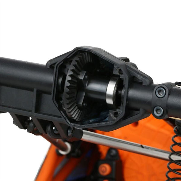 Forstærket stål bro gear aksel metal differential blok til Axial RBX10 Ryft opgradering tilbehør