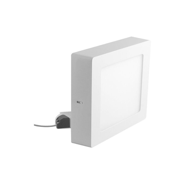 18W LED-kattovalaisin 224x224 mm upotettu neutraali valkoinen (neliö)