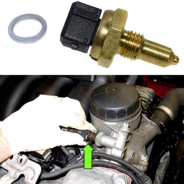 Motortemperaturføler 13621433076 for 06-13 - X5 335I E90 E92 E60