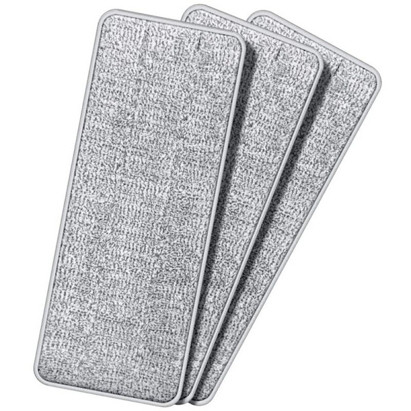 Ersättning Mopphuvud Kuddar Platt Pressduk Vrid Ut Rengöringssprayflaska för Tvättdukar 5 Pcs Serie