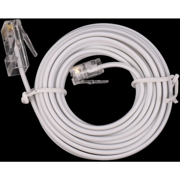RJ11 6P4C till RJ45 8P4C Modulär förlängningskabel 3 meter