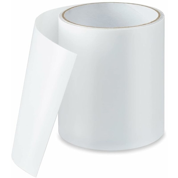 Vattentät Tejp, Tätningstejp, Reparationstejp för Pool, Tält, Presenning, Ränna, Uppblåsbar Båt, Akryllim (10cm x 150cm, Vit)