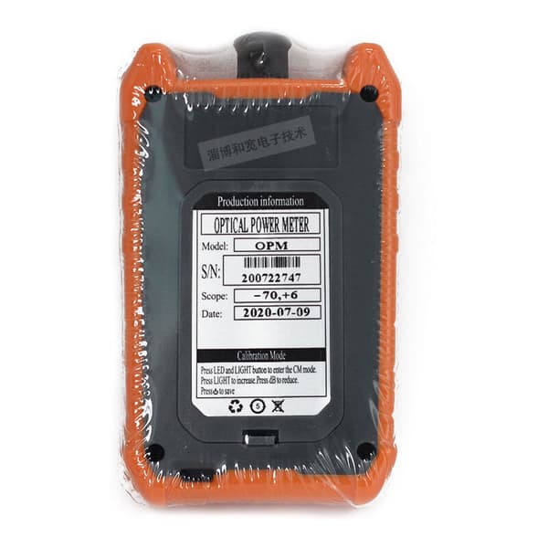 Optisk effektmätning, Telecom-version, Mini Fiber Optic Cable Light Attenuation Tester, Typ A-70db