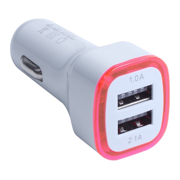 Universal Mobile Phone Charger 2.1A LED USB Dual 2 Port Adapter Hot Socket Car for