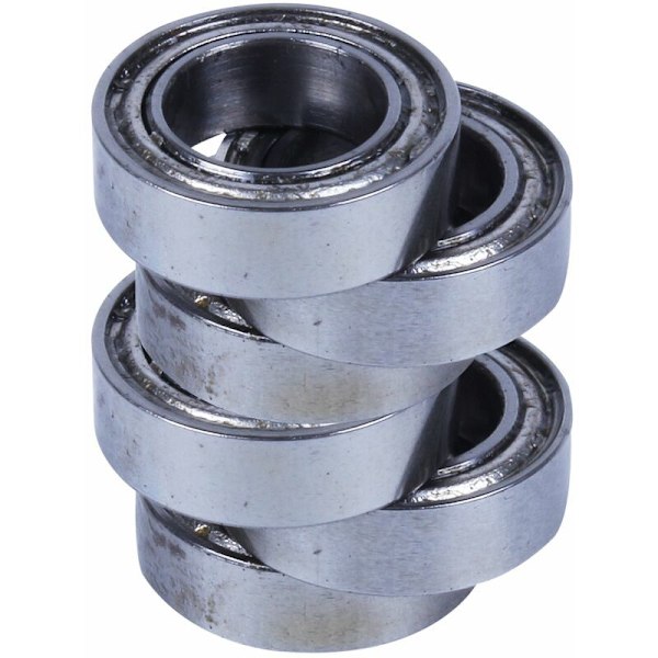 10 st Miniatyr Förseglade Metallskyddade Metriska Lager En Kulla Modell: MR106-ZZ 6X10X3 Mm