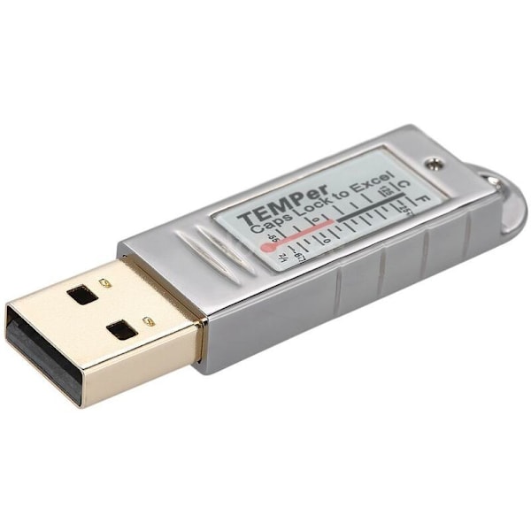 Usb-termometer Temperatursensor Datalogger för PC Windows XP Vista / 7