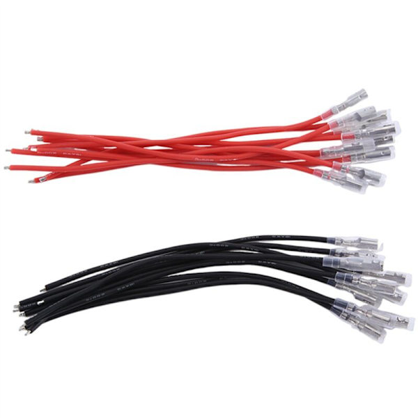 20 stk. 16AWG Silikon 4,0 mm Han og Hun til MN SCX10 TRX4 RC Bil 370/540/775 Børstet Motor ESC