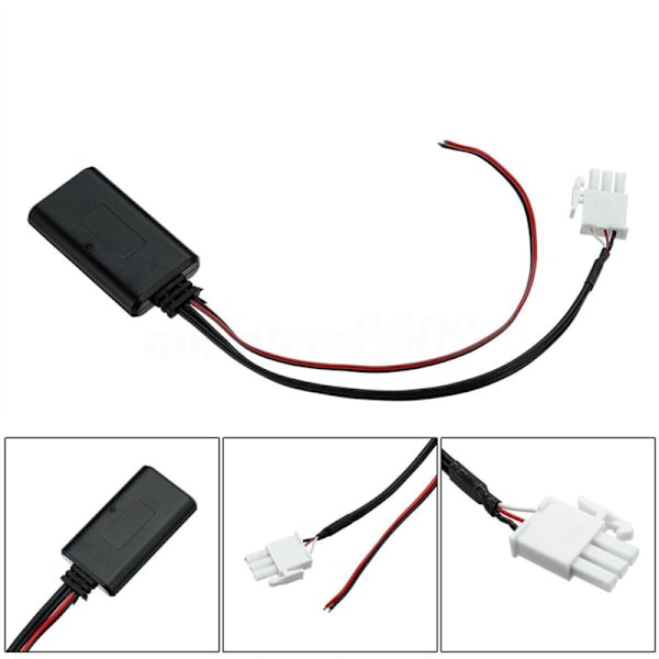 2X Bluetooth-modul Stereo Radio AUX-musikkabeladapter til GL1800 Goldwing