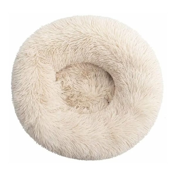 Katteseng, myk pute, myk vaskbar for katter hunder (lys brun, 40 cm), Sunny
