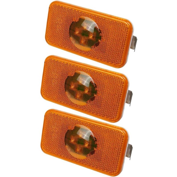 3X 24V LED-sidemarkeringslys for lastebil, 4 stk. for lastebiler FM /