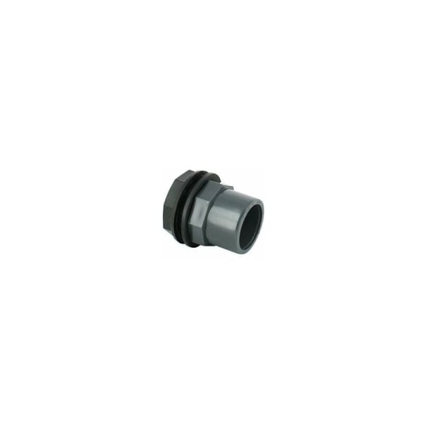 Vattenbehållarens överflöde 1000L - PVC-utlopp 40/50 mm,