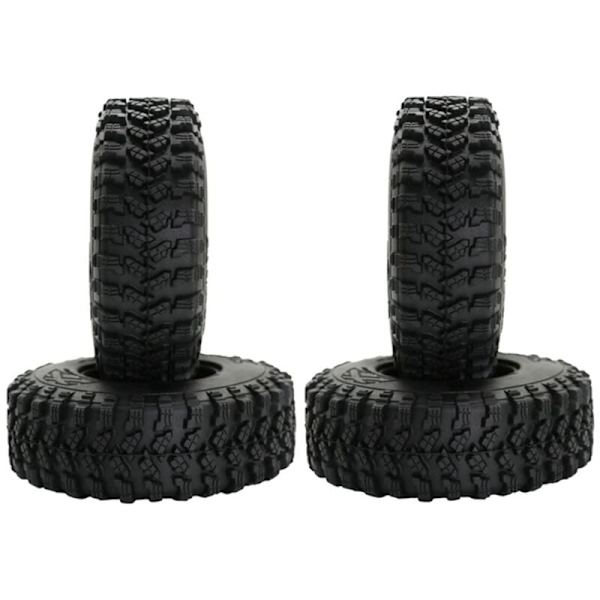 4 st 106 mm 1,9 gummihjulsdäck för 1/10 RC Crawler Car TRX4 D90 Axial SCX10 II III Redcat