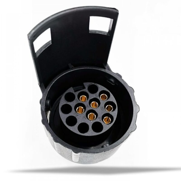 Biltilbehør Adapter 12V 7/13 Plast Mini Konverter Adapter Tilhenger Traktor Strømstikkontakt