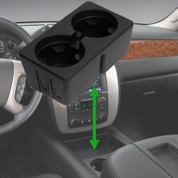 Bilkopphållare Dryckeshållare 19154712 för 2007-2014 Center Console Insert