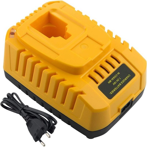 7,2V-18V DC9310 Laddare för 7,2V-18V Ni-Cd & Ni-Mh Batteri kompatibel med DE9098 DE9094 DE9096 DE9039 DW9096 DW9095 DW9098 DE9503 DC9096