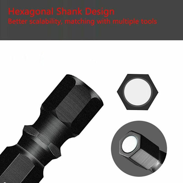 Sett med 4 diamantbor for keramiske fliser Porselen Steingodsfliser Glass Stein. Profesjonelle diamantbor Keramiske fliser Bor Bits Verktøy - 6