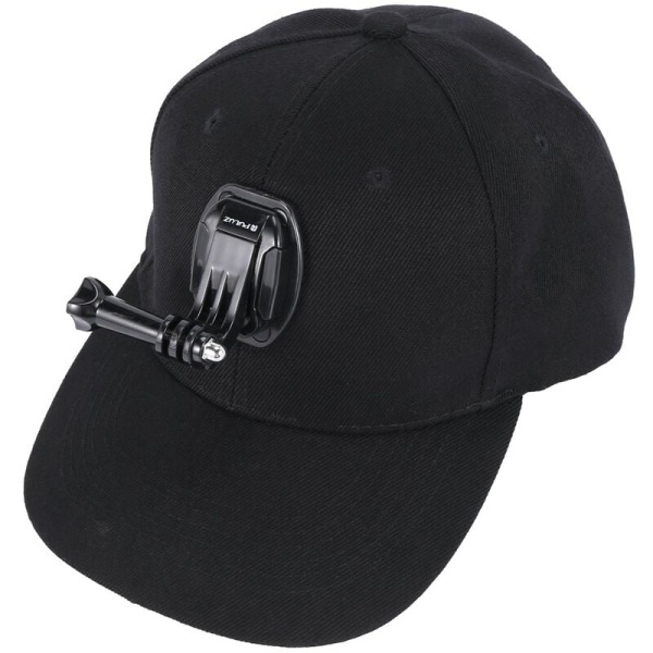 GoPro-lisävarusteet Ulkoiluaurinkohattu Hatut Baseball-lippis W/Stand HERO5 HERO4 Session HERO 5 4 3 2 1 (Musta)