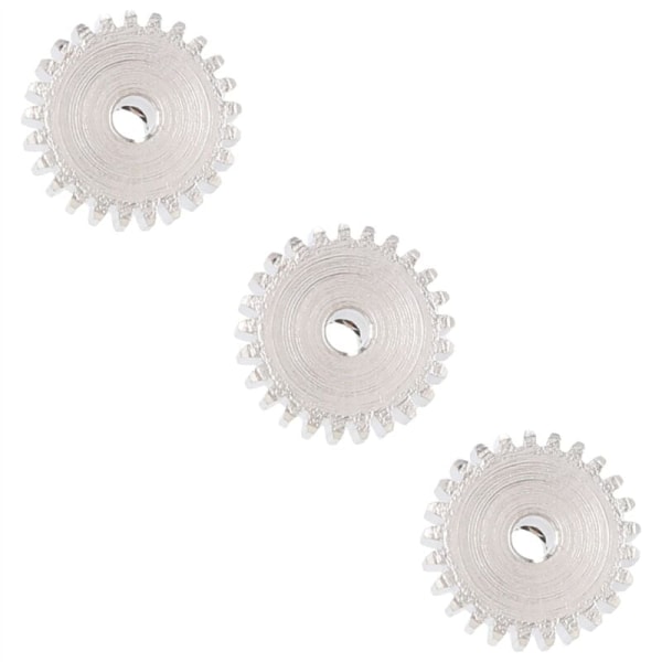 3 st 3,175 mm metall axel kugghjulsmotor 32DP 48DP 64DP M0,6 M0,8 för 1/10 1/8 RC bil 3650 3660,25t