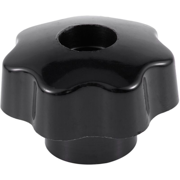 2 stk M10 muttere med én gjenge 50 mm plast stjernehode klemmehåndtak klemme