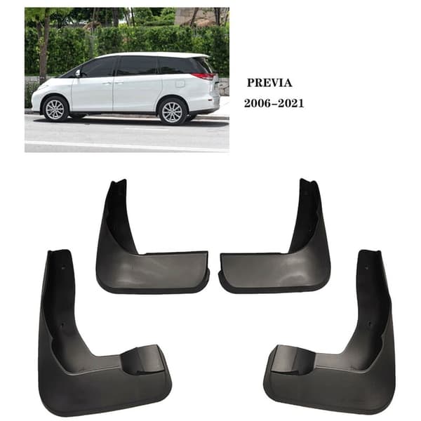 - Mud Guard - Bilsæt Mud Guard - Bil Mud Guard - Bag Mud Guard - Mud Guard til Previa 2006-2021
