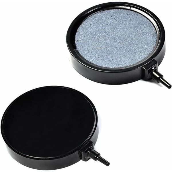 Akvarie Luftsten Boble Disk Sten Fisketank Dam Diffuser Plade til Fisketank Hydroponisk Ilt Platform Tank 10,7 cm x 2 cm
