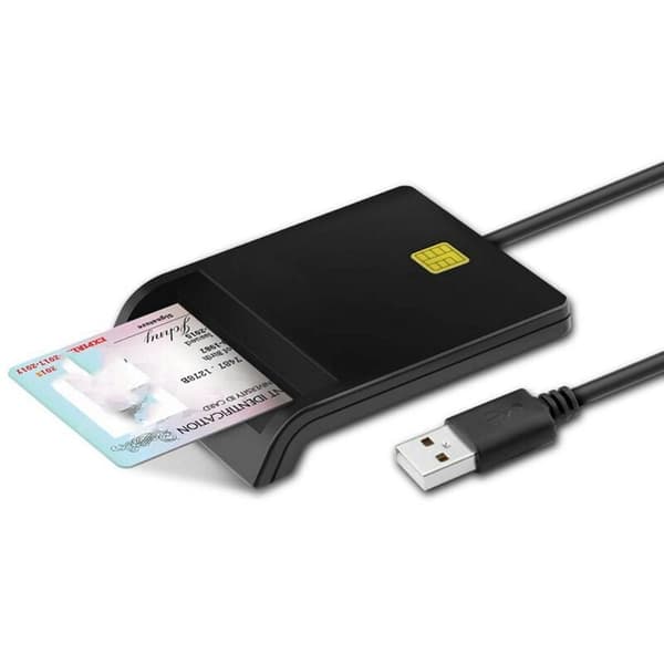 USB-kortlæser til IC/ID-bankkort, høj kvalitet EMV-kortlæser til Windows 7 8 10 til Linux OS USB- 7816