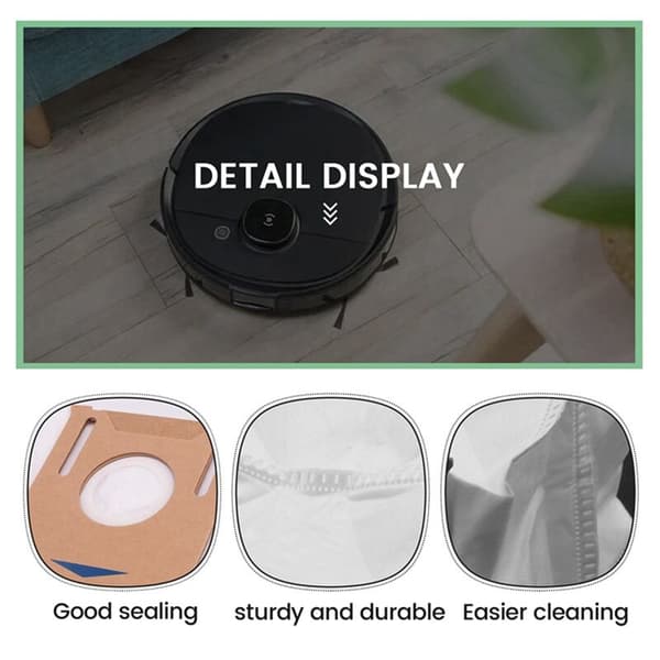 7-pack dammdukar för OZMO T8 Max-serien T9 N8 Pro robotdammsugare