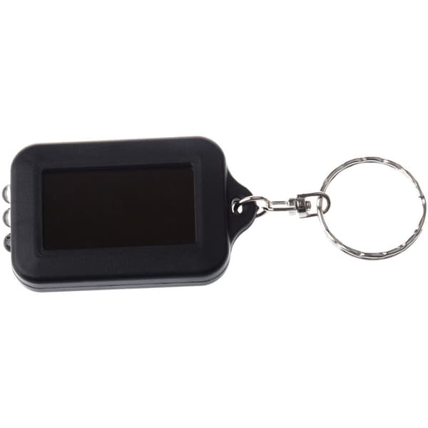Mini solcelle LED-lampe med nøkkelring