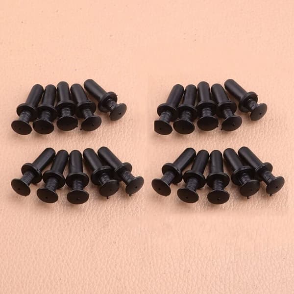 100 stk multifunksjonelle nagler som passer til W207 W211 E63 SLK250 6mm hull