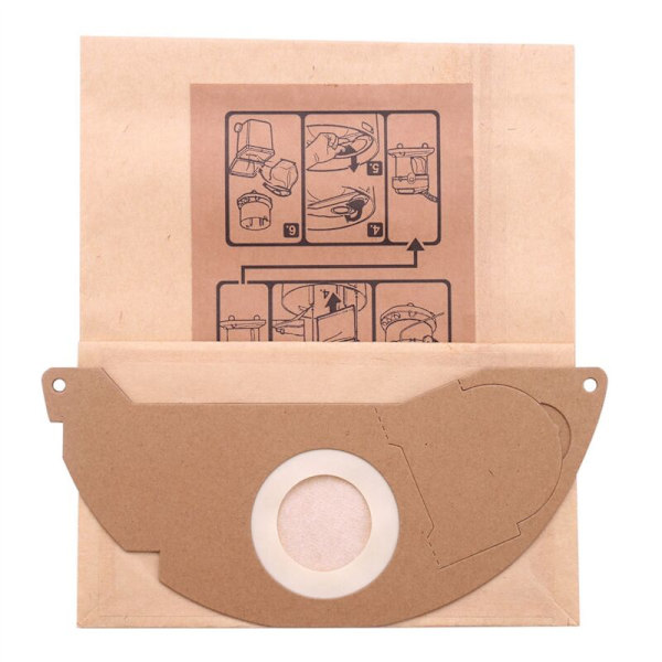 10 kpl/setti Imurin paperipölypusseja WD2250 A2004 A2054 MV2 imurille - Tarvike