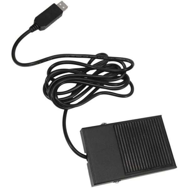 USB-jalkakytkin Metallijalkakytkin Näppäimistopoljin HID-tietokoneelle PC USB-toimintakytkin Esiasetetut ohjausnäppäintoiminnot