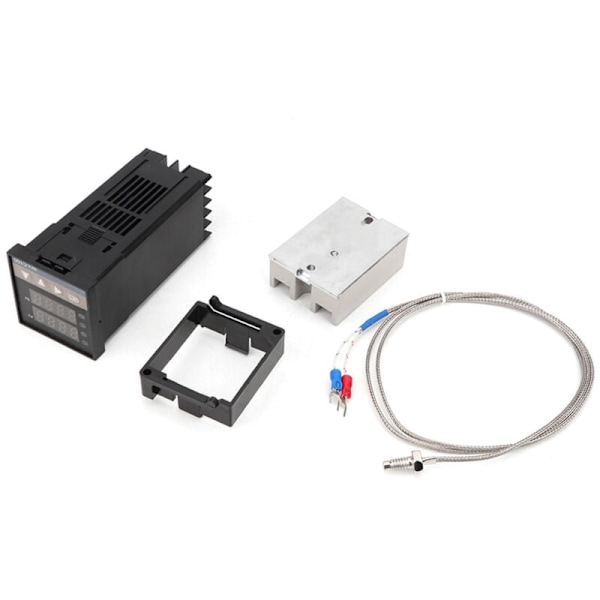 PID REX-C100 kjeletermostat 40A Solid state relay K Termoelement GD