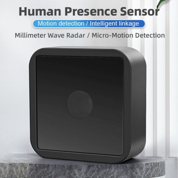 WiFi Menneskelig tilstedeværelsessensor MmWave Radar Høj præcisionsdetektering Smart Home Menneskelig krop tilstedeværelsessensor Support Tuya