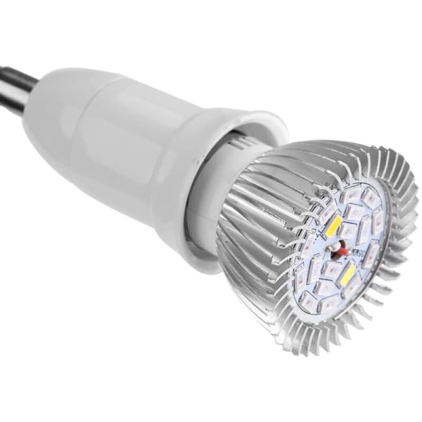 Kasvilamput 18W LED Kasvuvalon Lamppu Täyspektrinen Kasvuvalo Sisätilojen Kasveille Kasvihuoneelle Mehikasveille Hydroponialle, E27