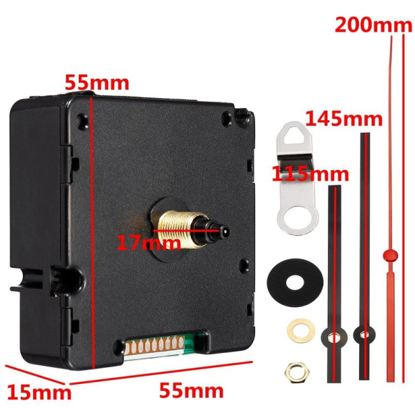 MSF Time Sasicare Atomic Time Radiostyret Silent Clock Movement DIY Sæt