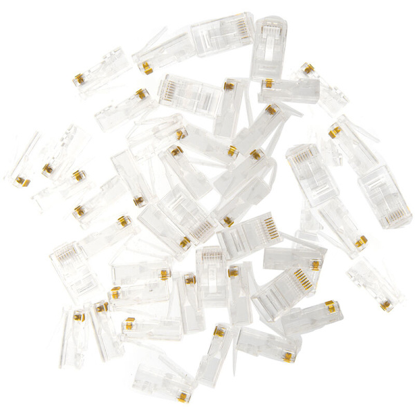 50 x RJ45-modulkontakt