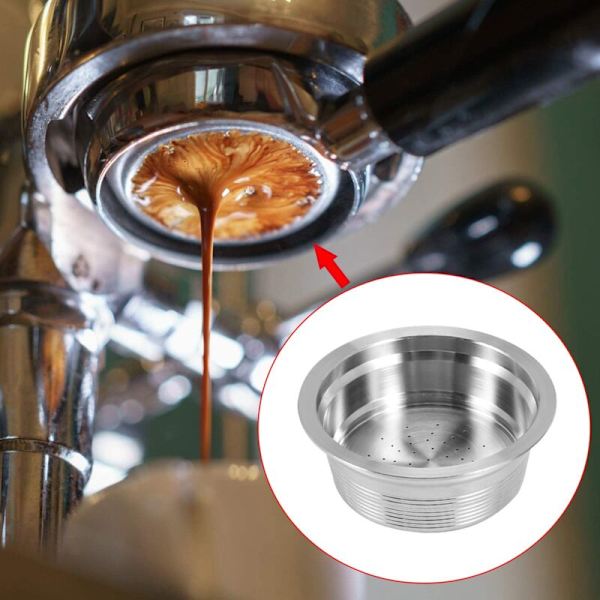 Återanvändbara Kaffe Kapselhållare i Rostfritt Stål för Modo