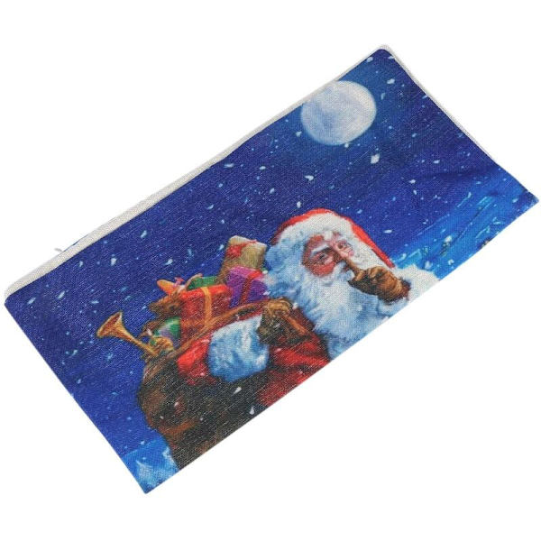 Soffbädd Hem Café Dekor Kvadratisk Kuddfodral Linne Kuddfodral Osynlig Dragkedja Stängning 45cmx45cm (G)