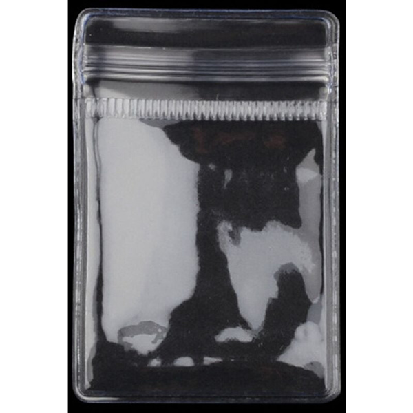Transparent opbevaringsbog Anti-Oxidation opbevaringsorganisator taske (100 lynlåse)