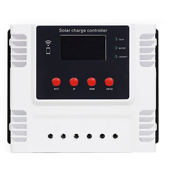 20A Solcelle Laderegulator App Realtidsdataovervågning Intelligent LED-display 12V/24V/48V