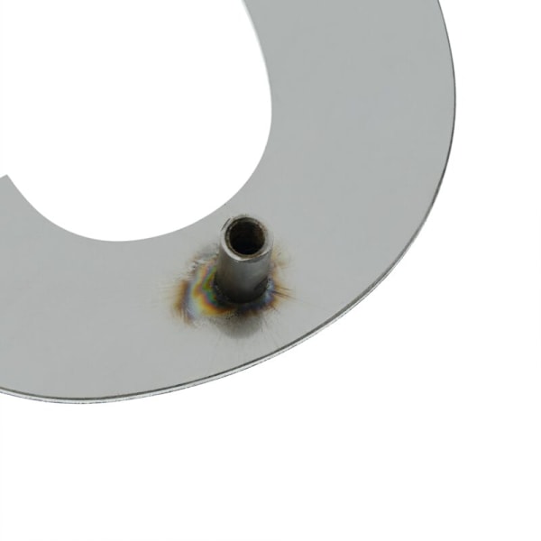 Bogstav C i rustfrit stål 150 mm markering