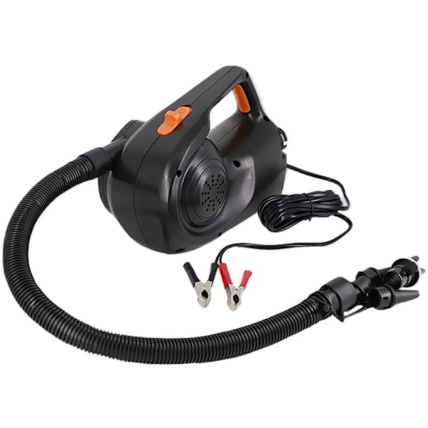 12V 100W Car Rechargeable Pump Electric Inflatable Air Pump for Kayak Boat Pool Air Cushions Ball