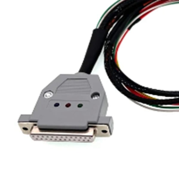 3 LED-lys bagagerumsbænk kabel DB25 ECU bænk pinout kabel til SM2 PRO J2534 VCI læs og skriv ECU BATT VCC KLINE CAN-L