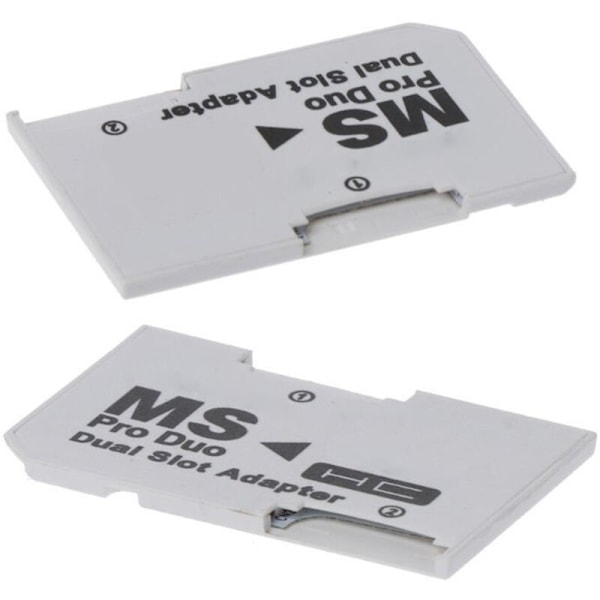 Kortlæser SD TF-kortadapter til Pro Single Dual Slots til PSP-controller til PSP-kort