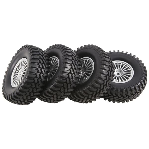 4 stk 1/10 RC bilgummi 98mm